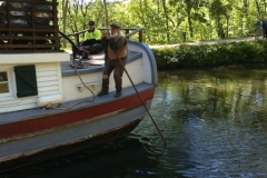 Working it on the CO Canal